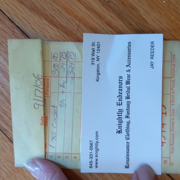 Renaissance corset, hand made, never worn - Picture 4 of 5